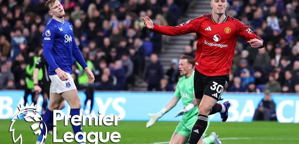 Gol de Manchester United en el partido