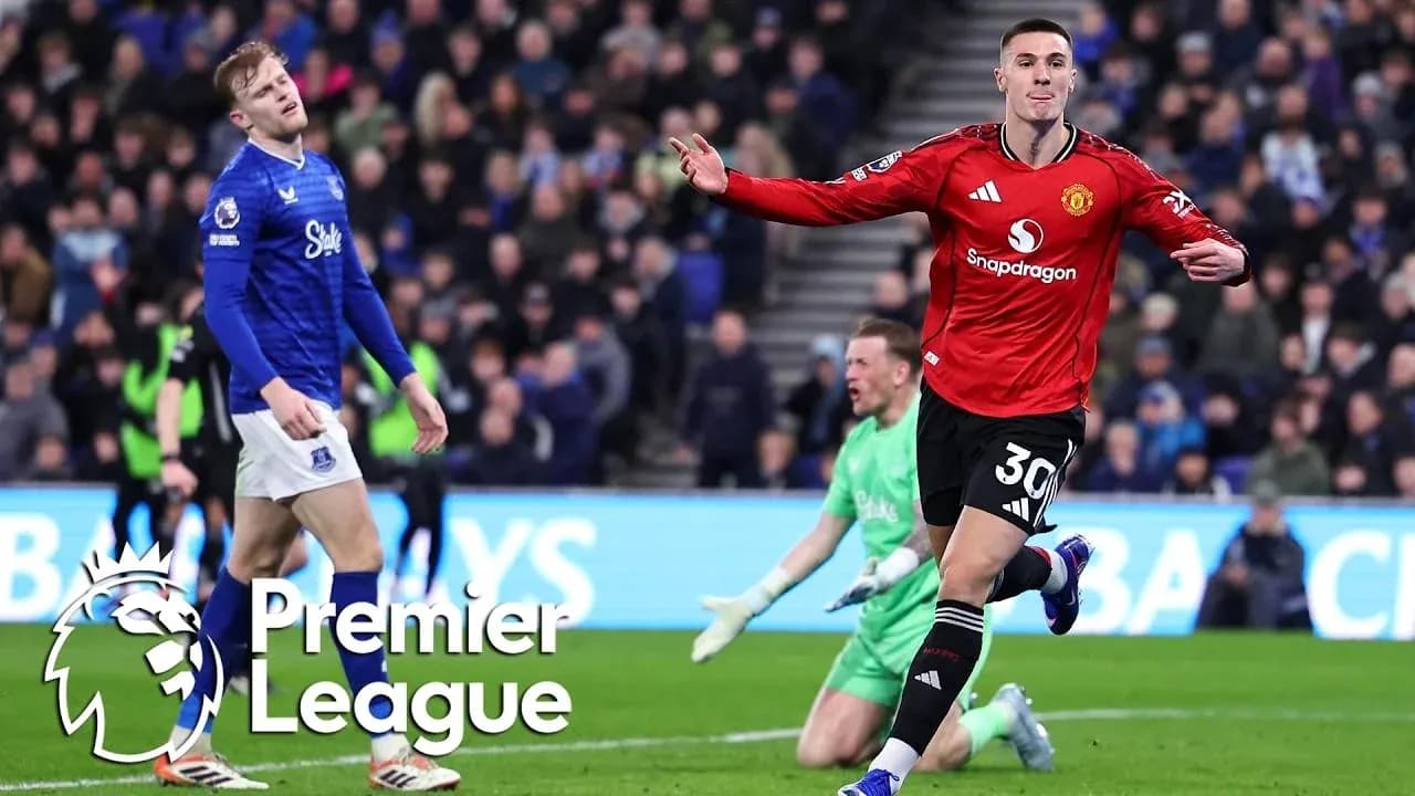 Gol de Manchester United en el partido