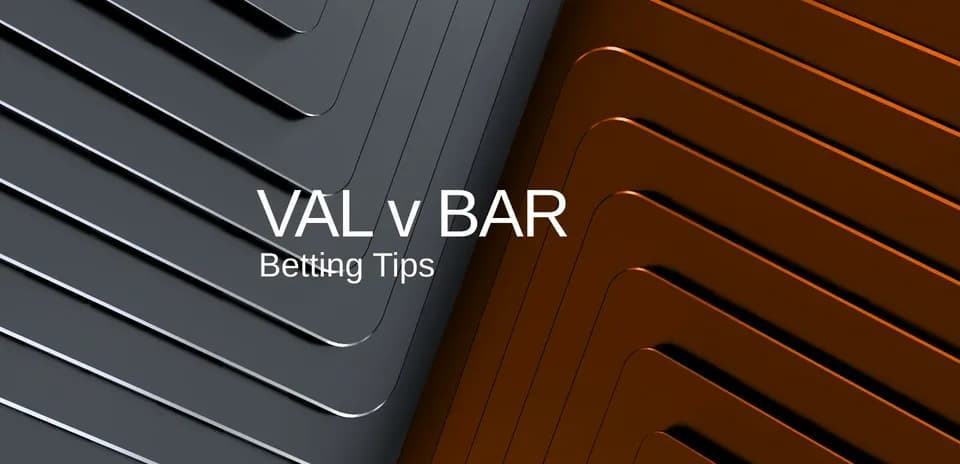 Fondo con texto sobre consejos de apuestas VAL v BAR