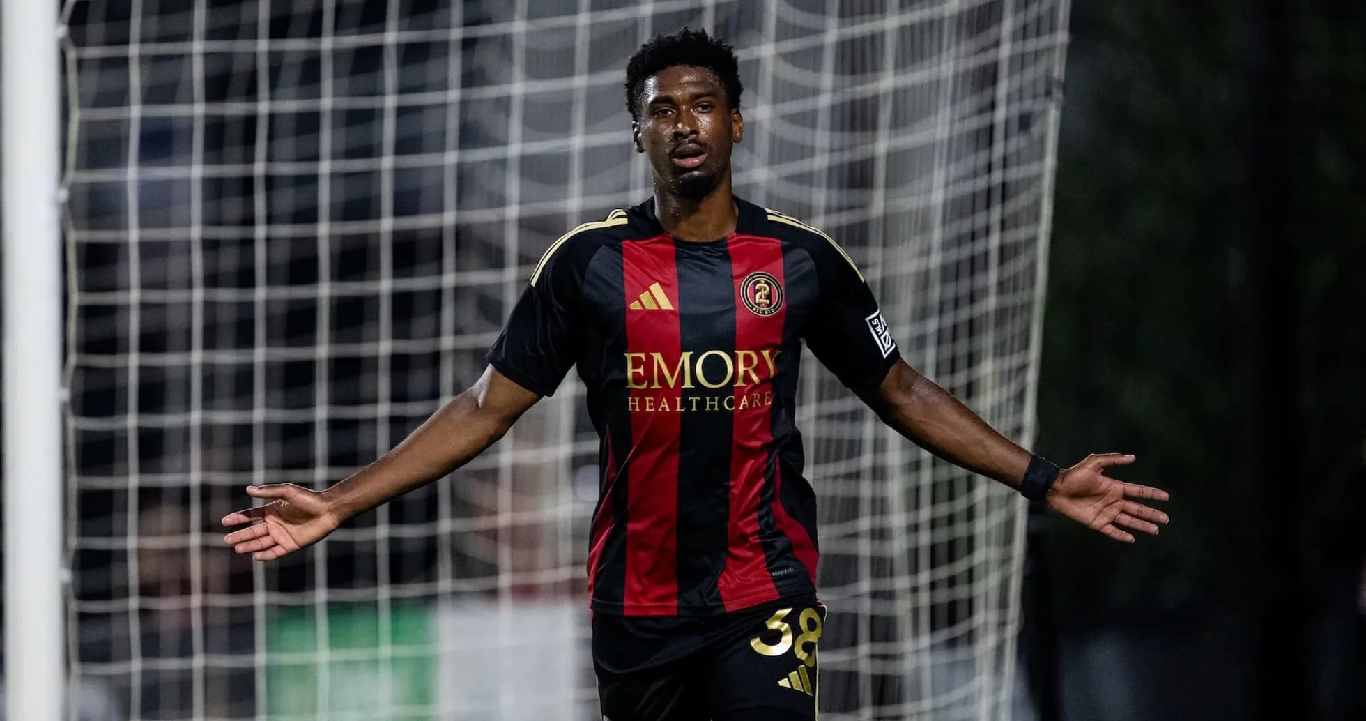 Jugador de Atlanta United II en acción