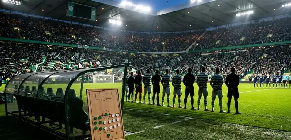 Celtic y Lask Linz en el estadio