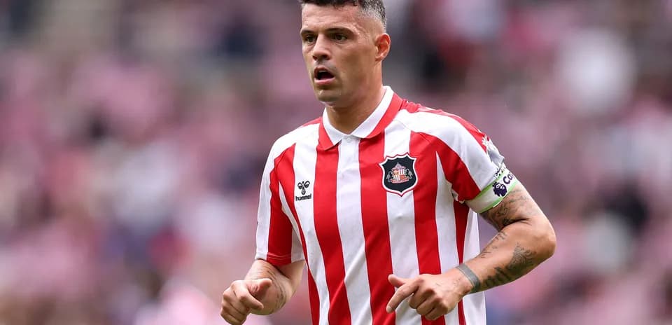 Jugador de Sunderland en acción durante un partido