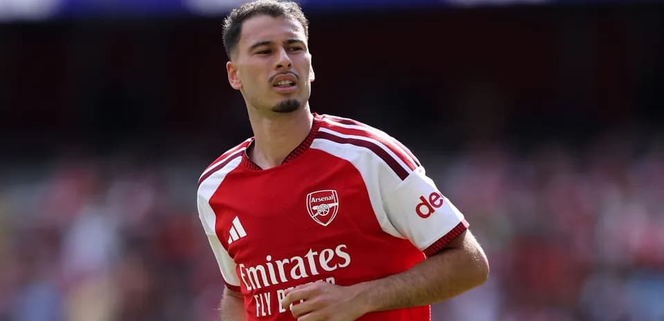 Jugador de Arsenal durante un partido en el estadio