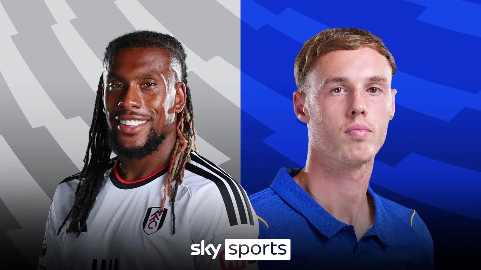 Jugadores de Fulham y equipo rival en retratos