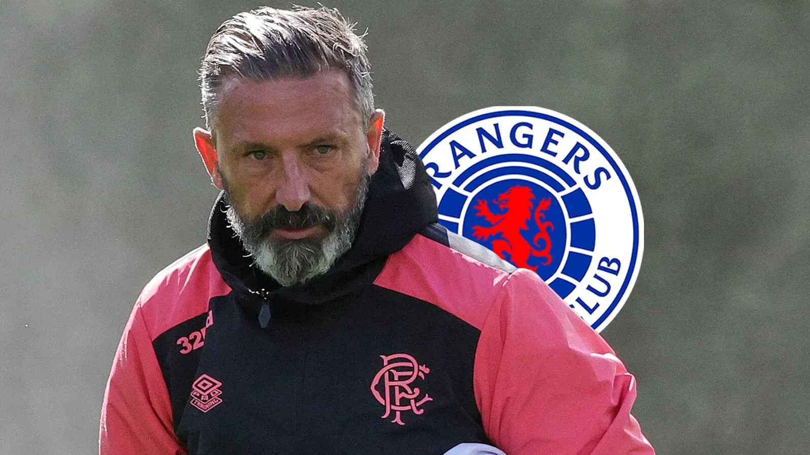 Entrenador de Rangers en sesión de entrenamiento