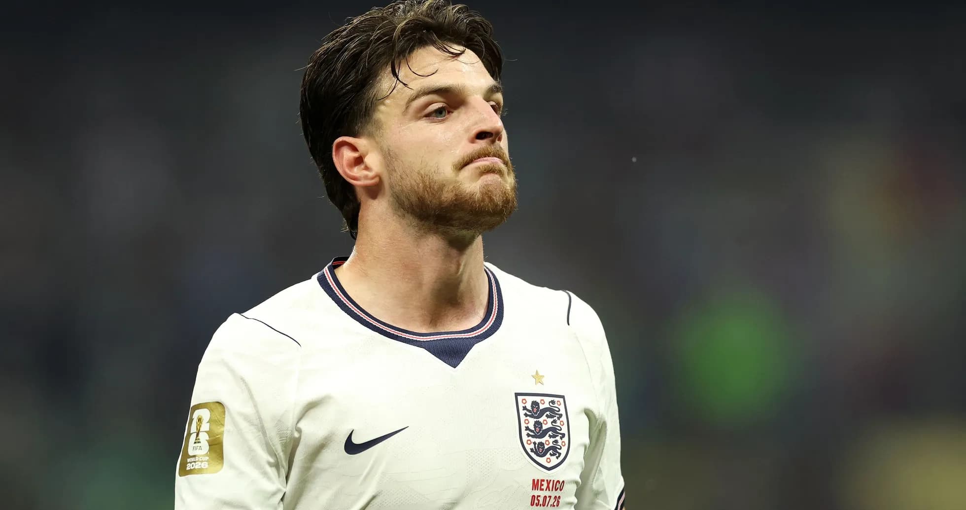 Jugador de Inglaterra en partido del Mundial 2026