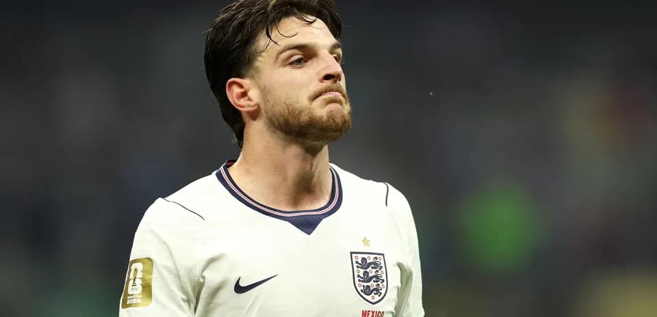 Jugador de Inglaterra en partido del Mundial 2026