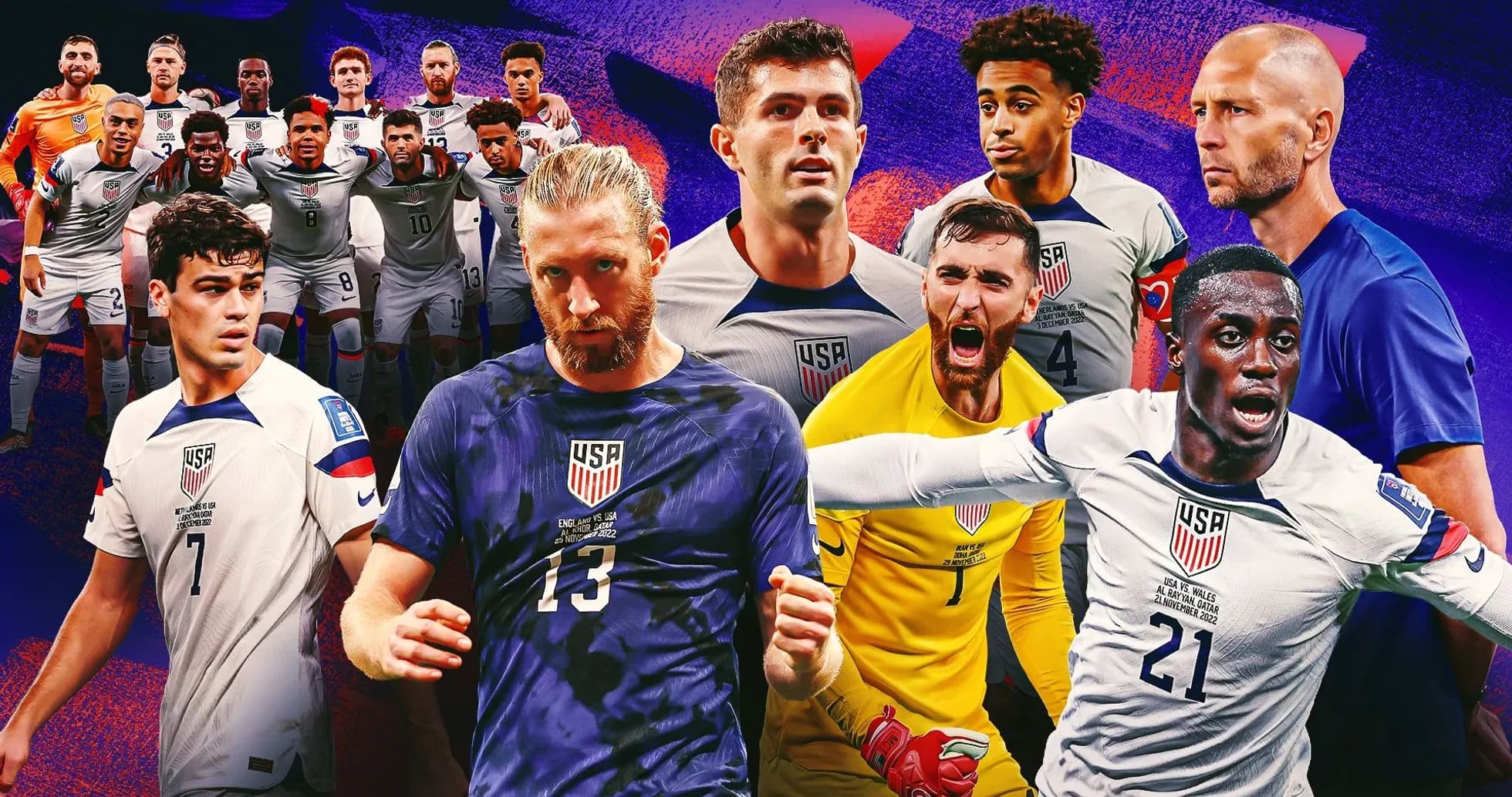 Jugadores de la selección de fútbol de EE. UU.