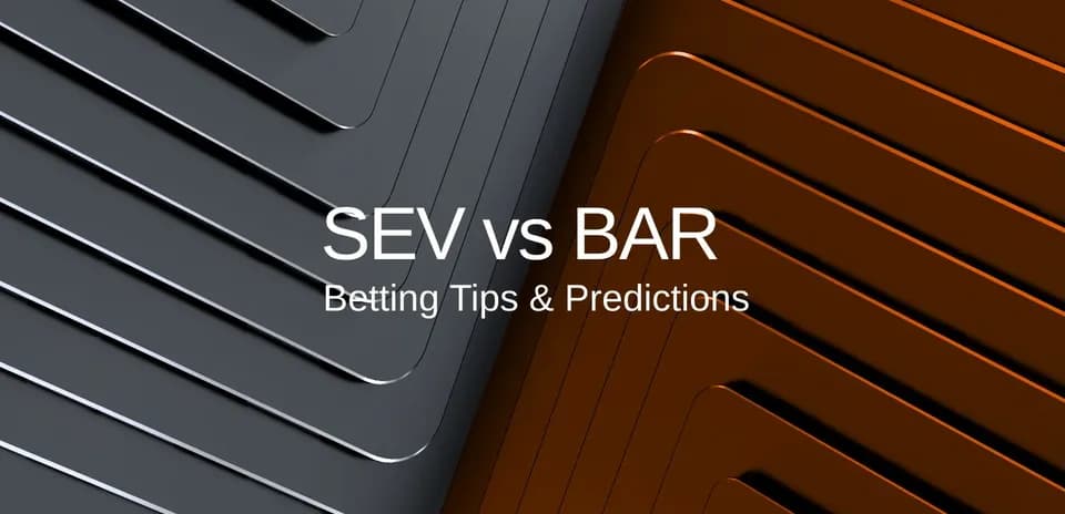 Gráfica de apuestas para SEV vs BAR