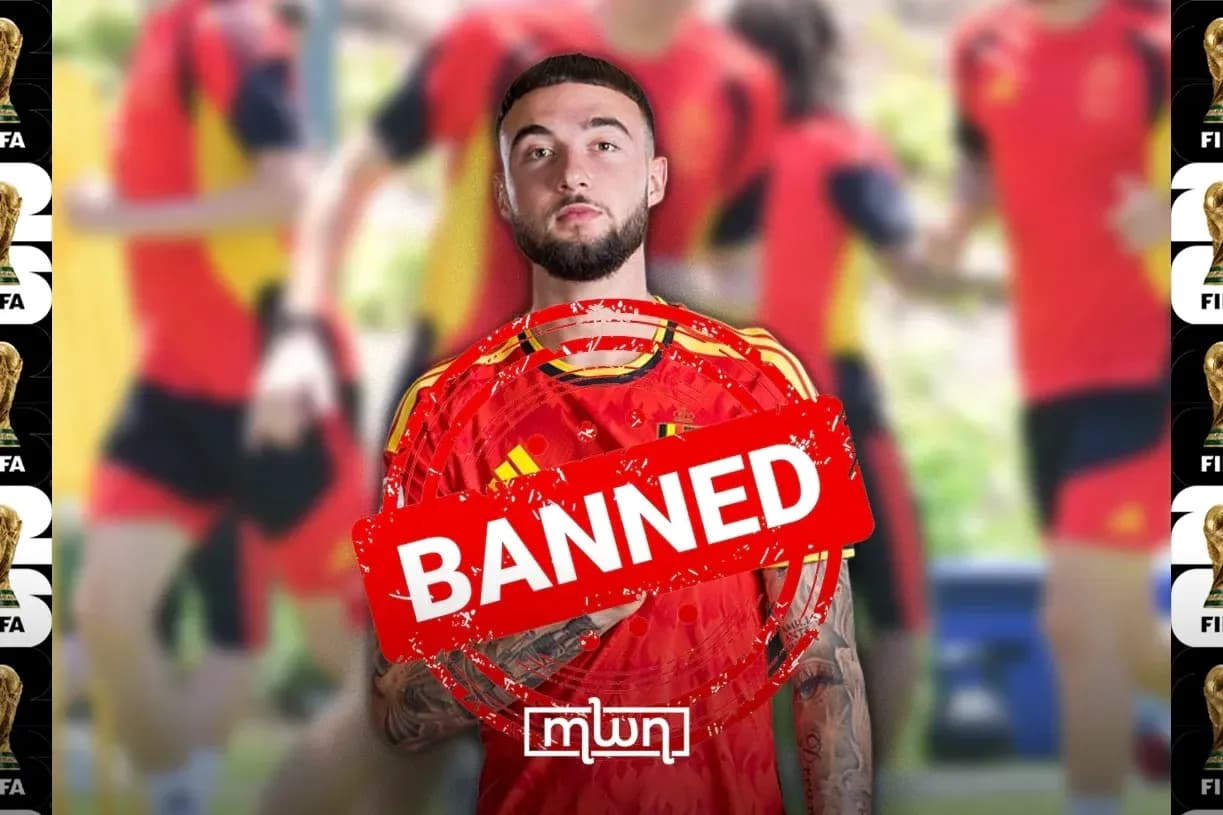 Jugador de España con sello de 'prohibido' en entrenamiento