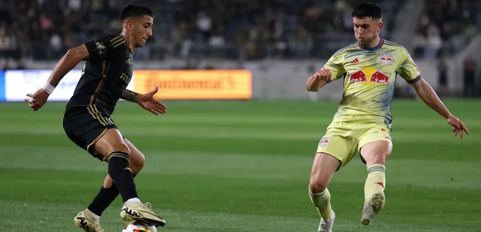 Jugador de Los Angeles FC en acción