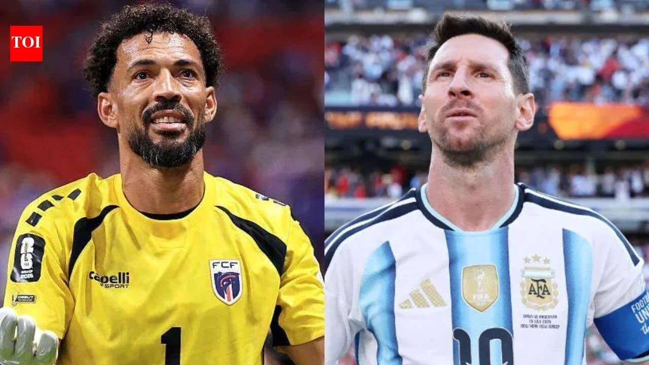Portero y jugador de Argentina en el estadio