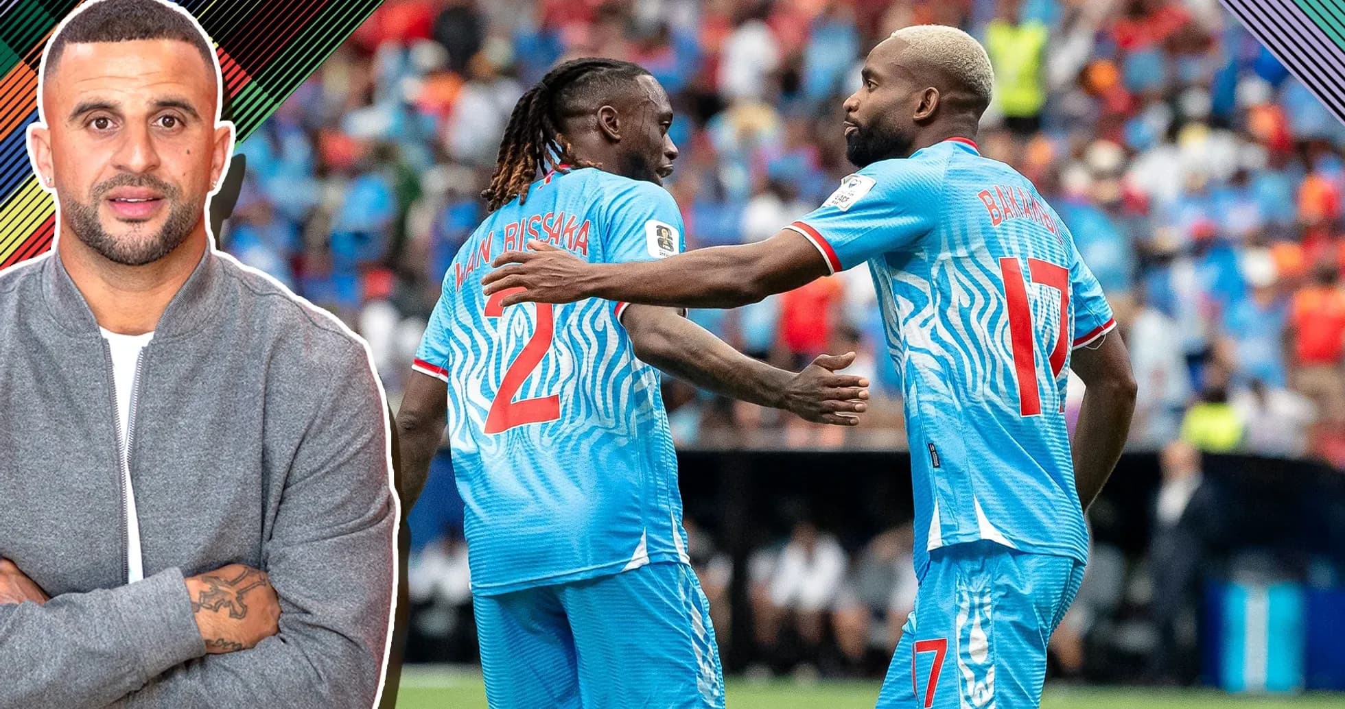 Jugadores celebrando en el campo durante el partido