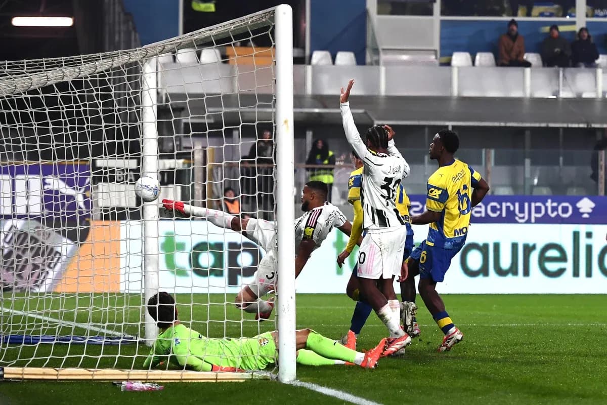 Gol de Juventus en partido contra Parma