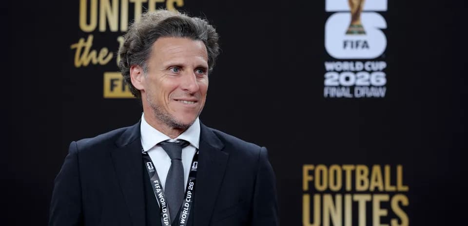 Persona en evento de sorteo de Copa Mundial 2026