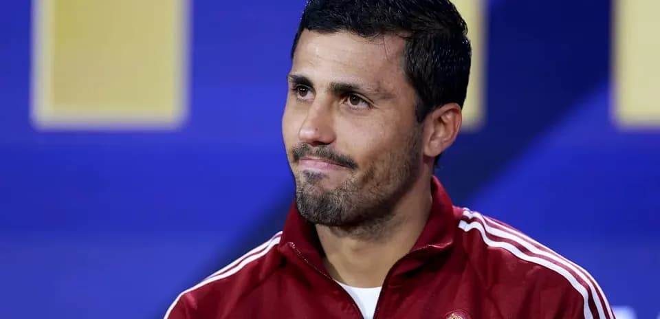 Entrenador de España durante conferencia de prensa