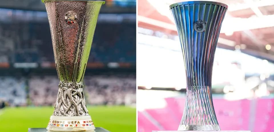 Trofeos de la UEFA Europa League y Conference League