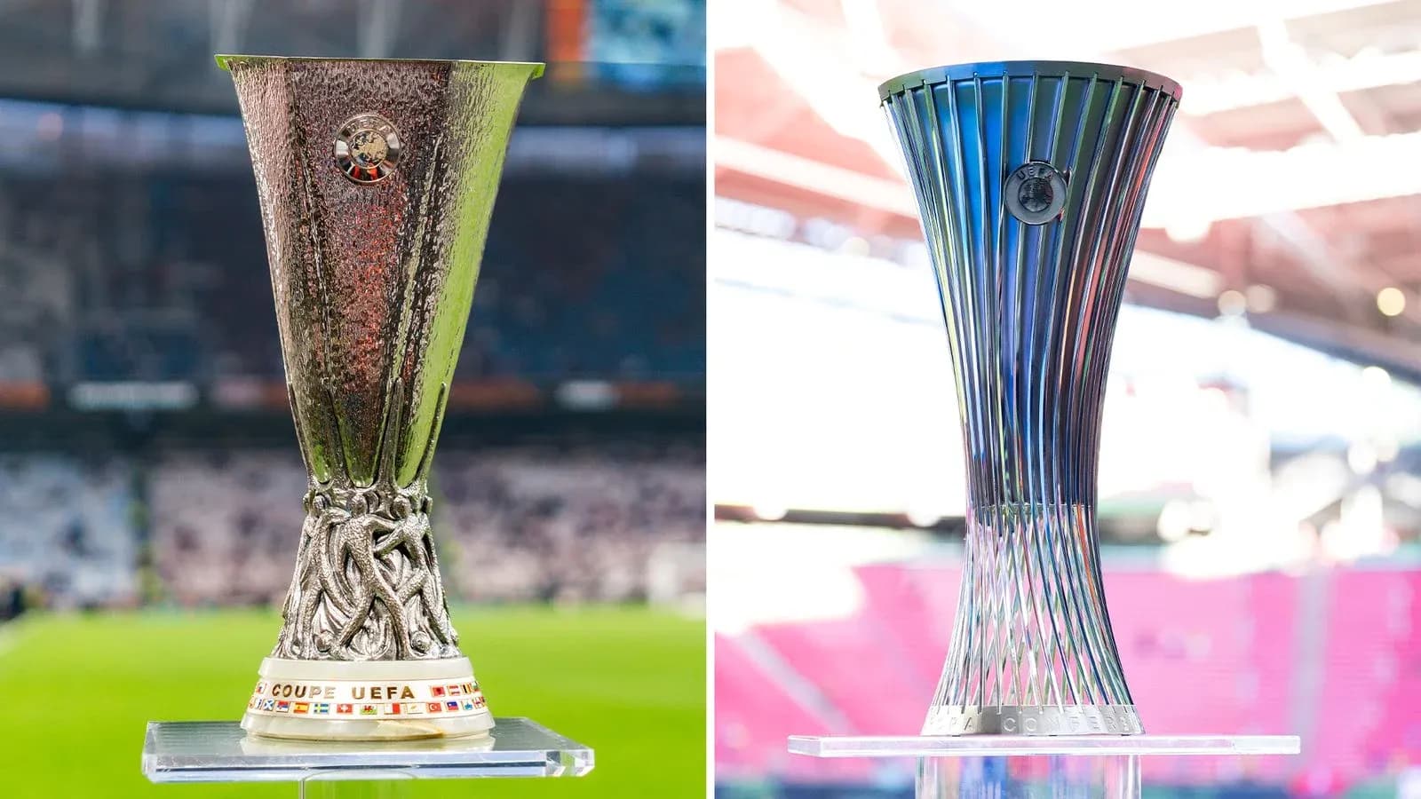 Trofeos de la UEFA Europa League y Conference League