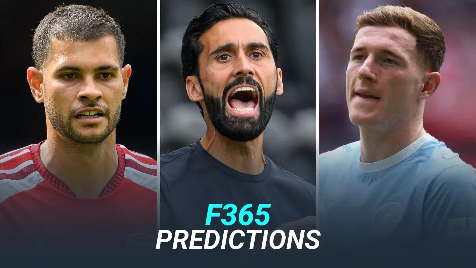 Tres jugadores en la portada de F365 Predicciones