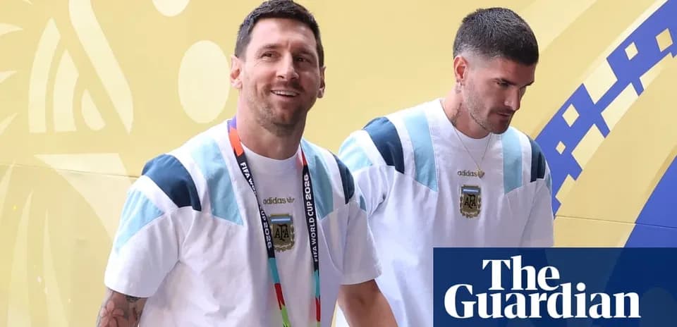 Jugadores argentinos llegando a evento deportivo