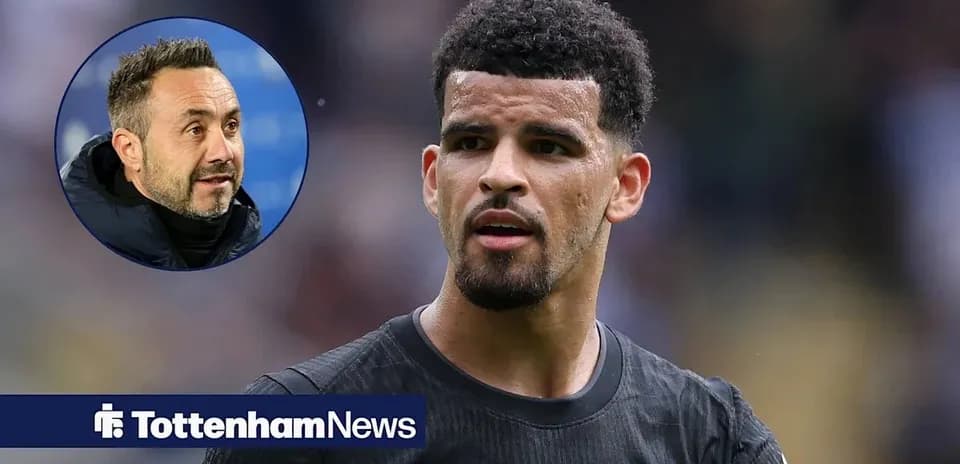 Jugador de Tottenham con entrenador en imagen circular