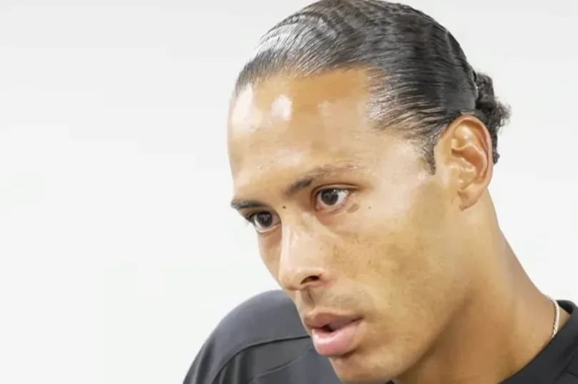 Jugador hablando durante una entrevista