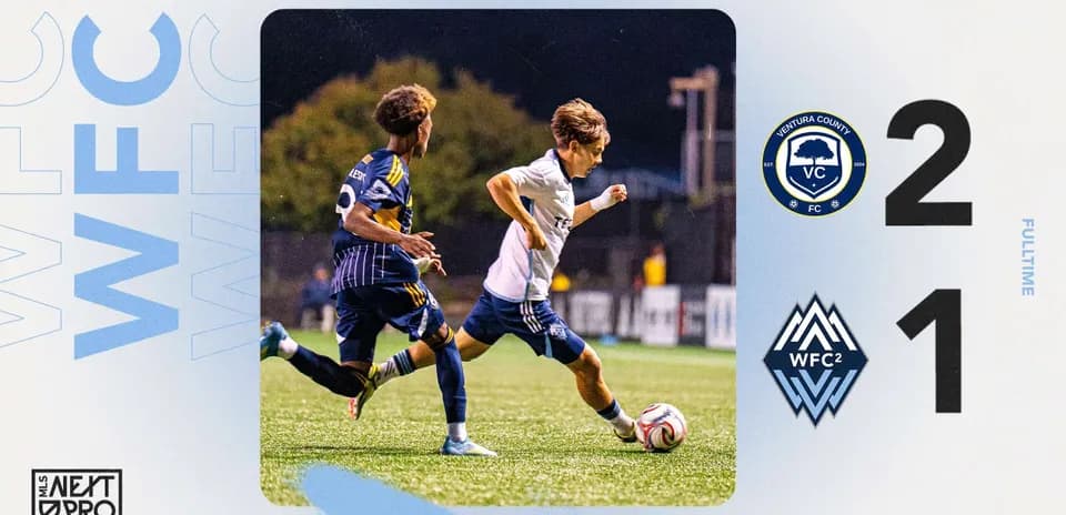 Ventura County contra Vancouver Whitecaps II en partido
