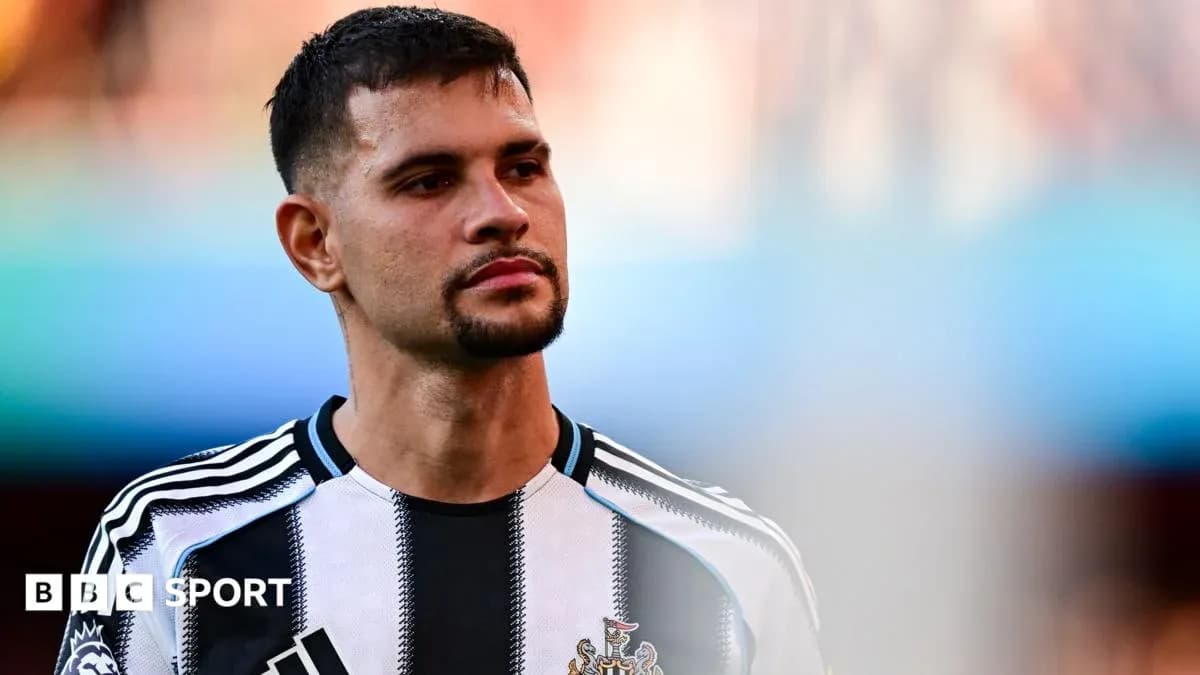 Jugador de Newcastle United en el campo