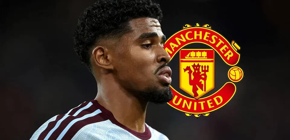 Jugador con camiseta de Manchester United en primer plano