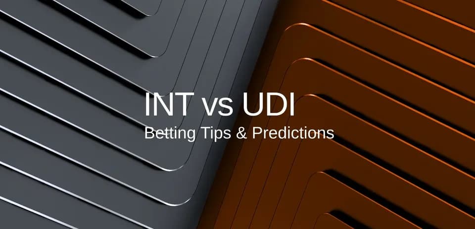 INT contra UDI, consejos y predicciones de apuestas