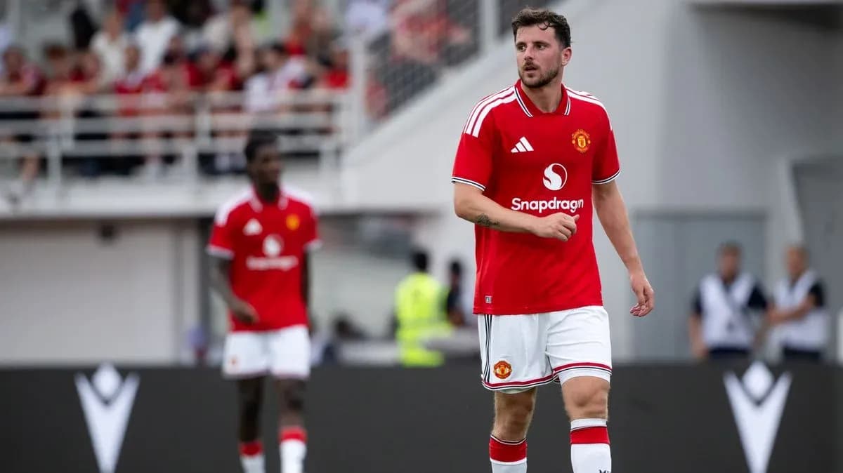 Jugador de Manchester United en el campo durante un partido