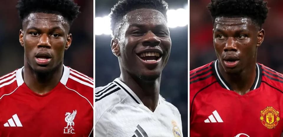 Jugador en tres camisetas de diferentes clubes