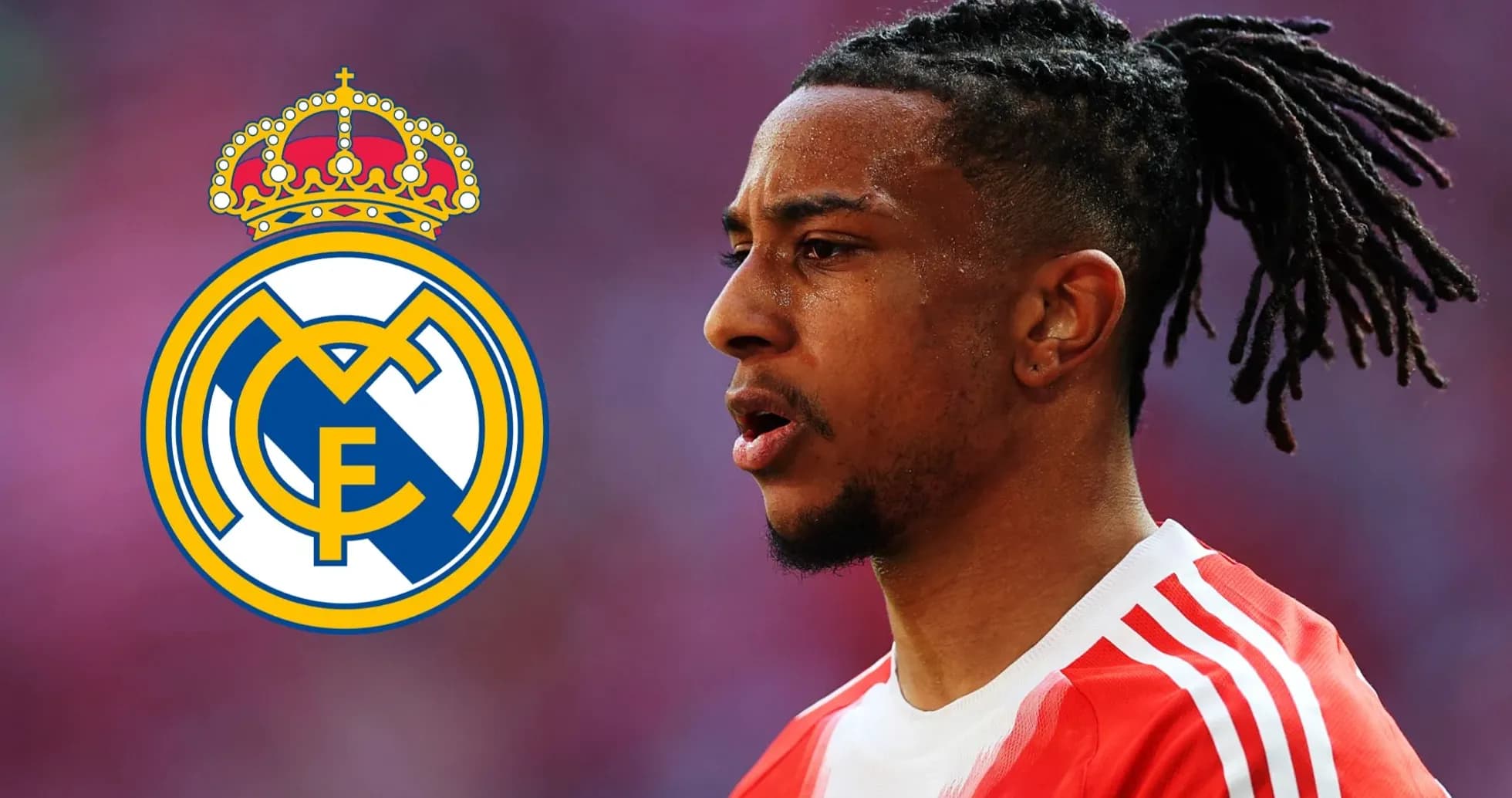 Jugador de fútbol con camiseta de Real Madrid