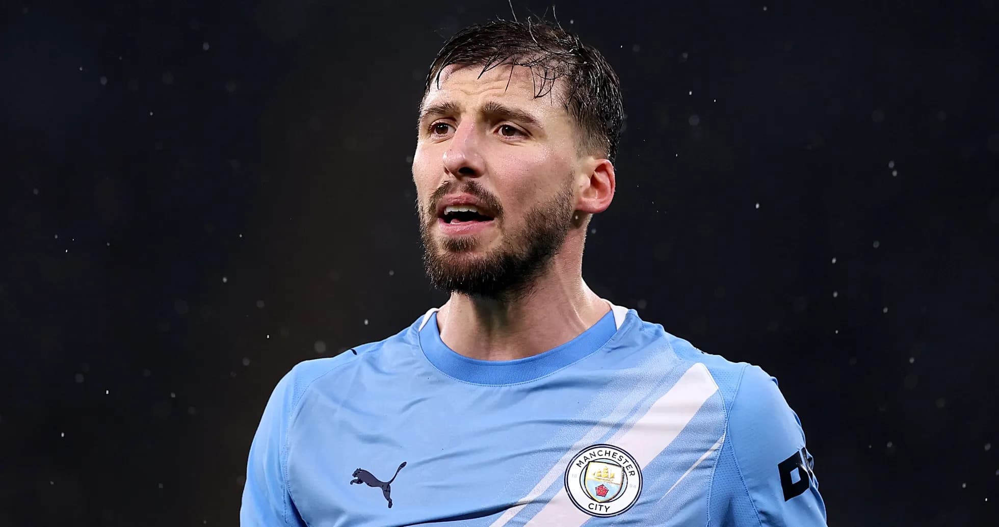 Jugador de Manchester City en acción durante un partido