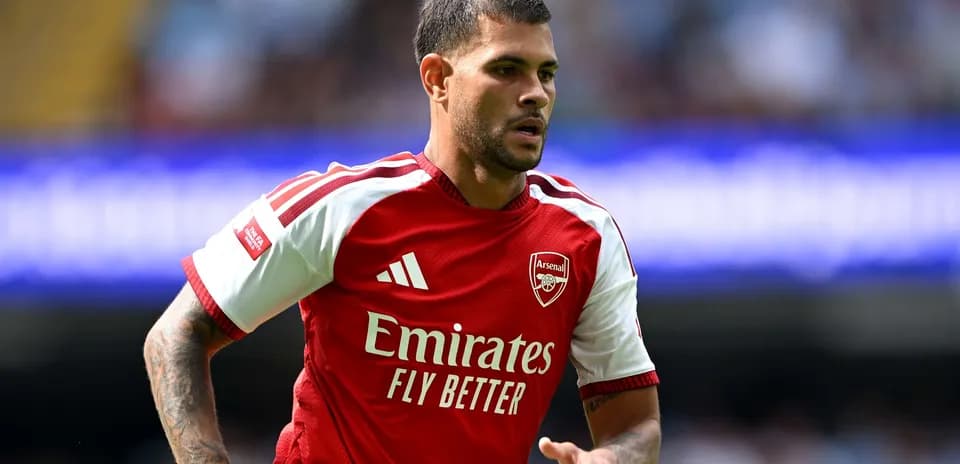 Jugador de Arsenal en partido de fútbol