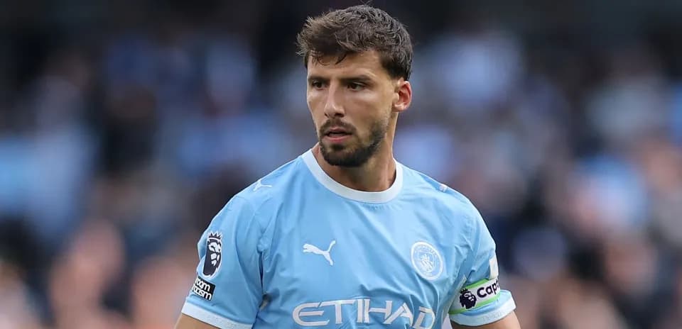 Jugador de Manchester City en acción durante el partido
