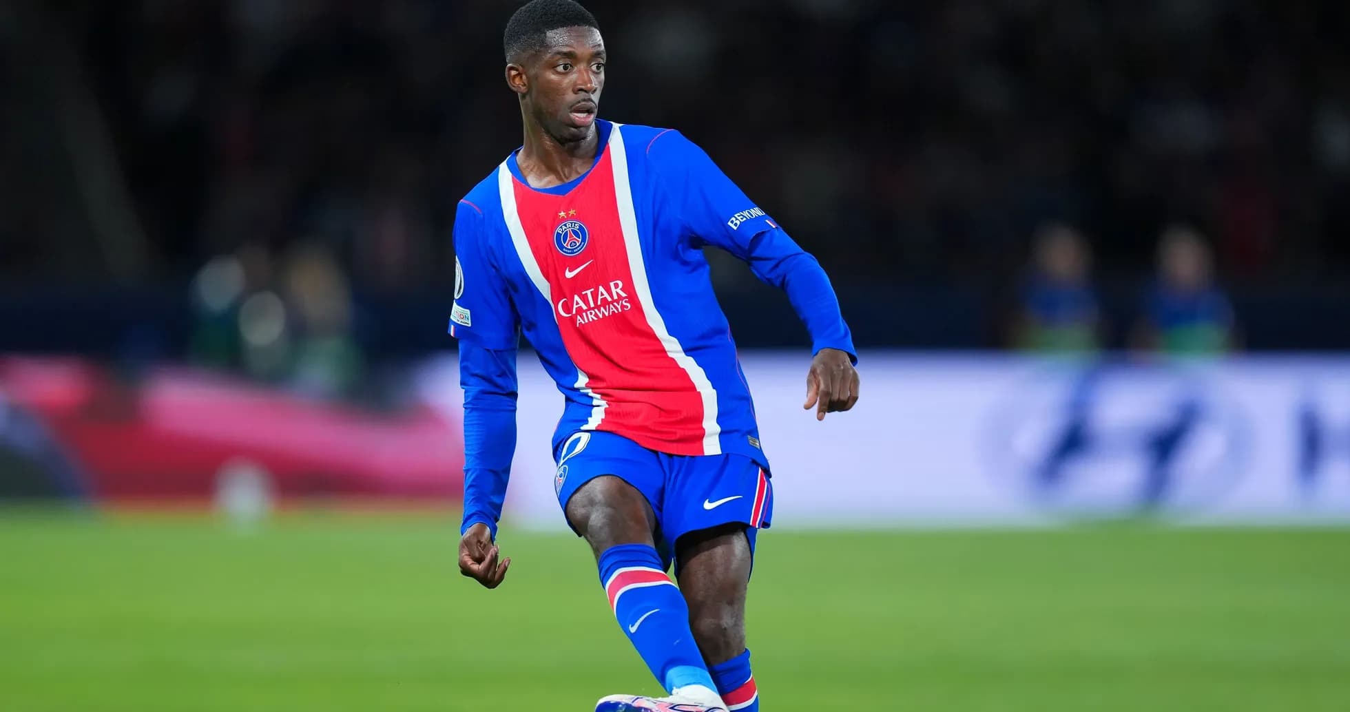 Jugador de PSG en acción durante un partido