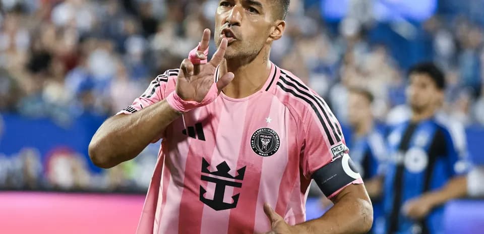 Jugador de Inter Miami durante el partido