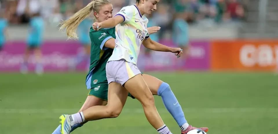 Jugadora de Orlando Pride en acción