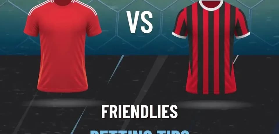 Camisetas de equipos en un partido amistoso