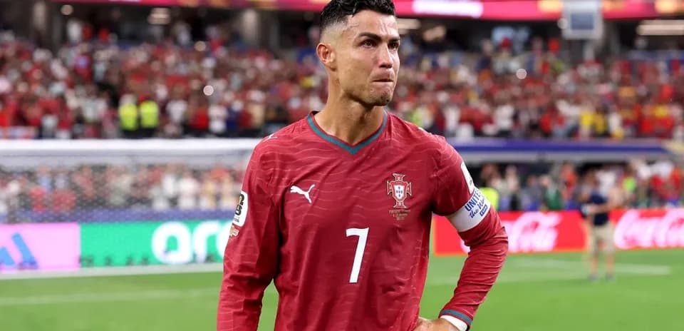 Cristiano Ronaldo en partido con Portugal