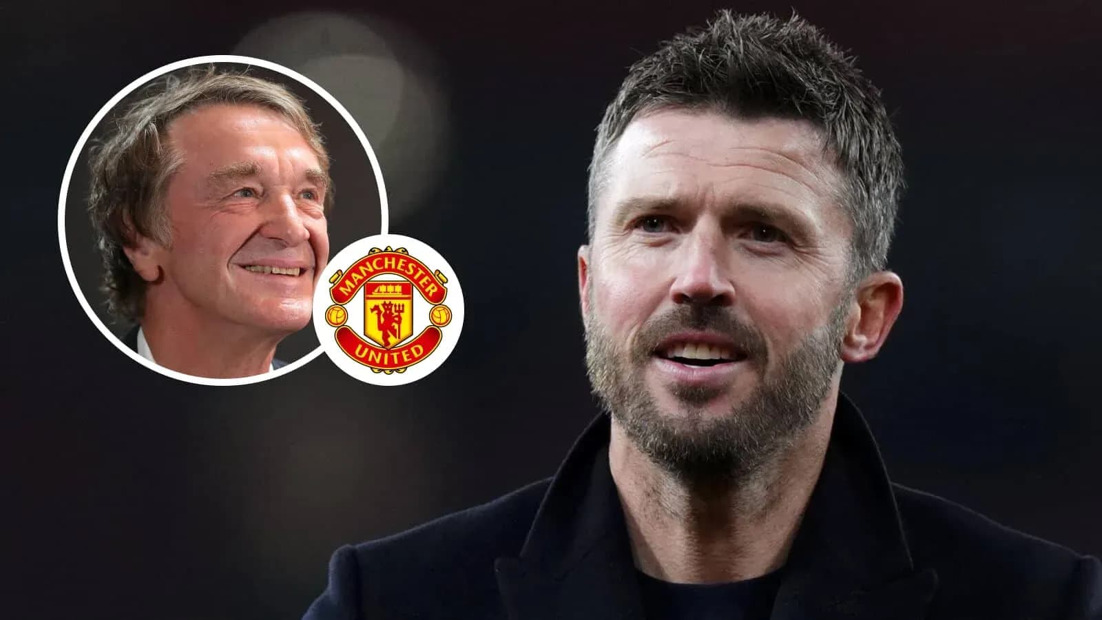 Michael Carrick hablando sobre Manchester United