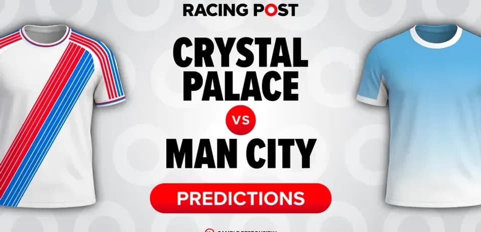 Camisetas de Crystal Palace y Man City en predicciones