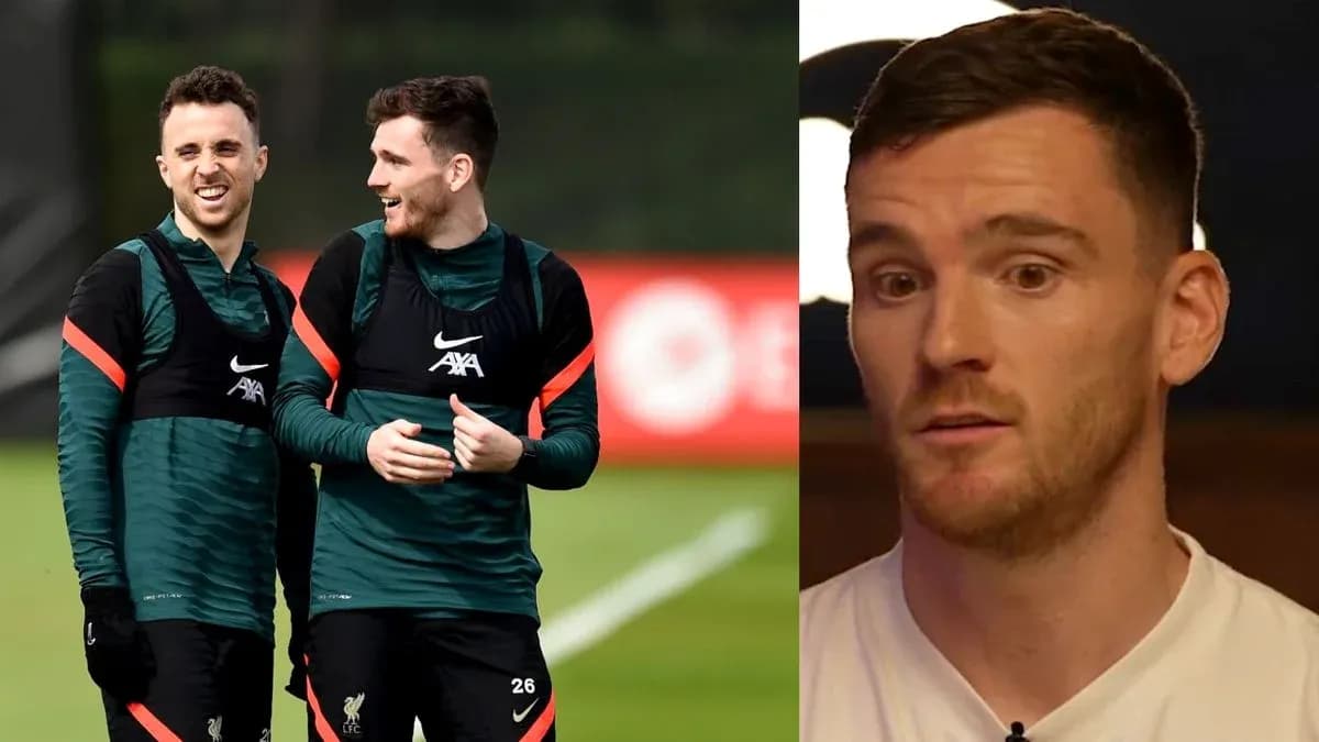 Dos jugadores de Liverpool en sesión de entrenamiento