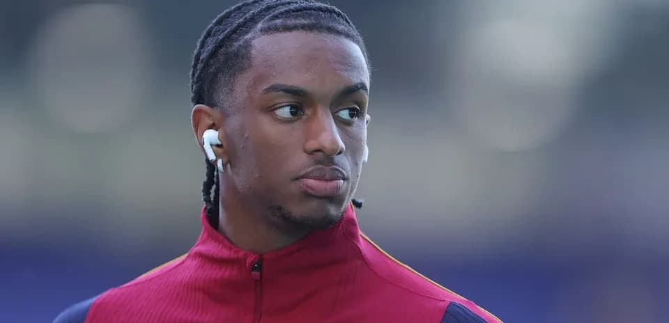 Jugador con auriculares antes del partido