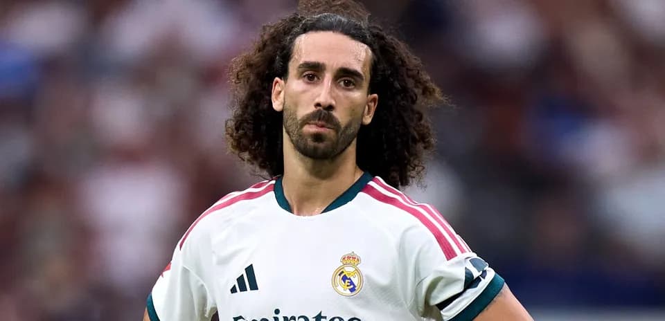 Jugador de Real Madrid en el campo durante el partido