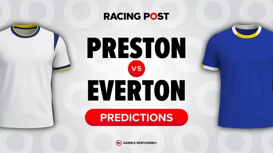 Camisetas de Preston y Everton con predicciones