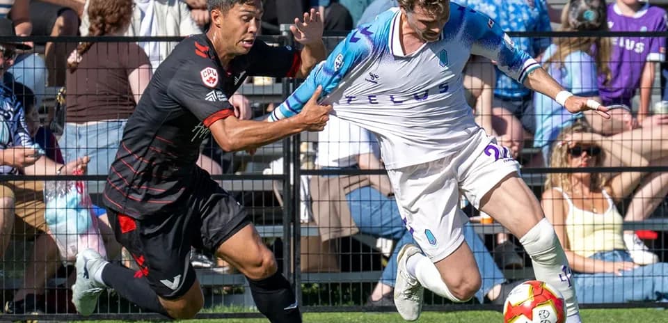 Vancouver FC contra Pacific FC en el partido