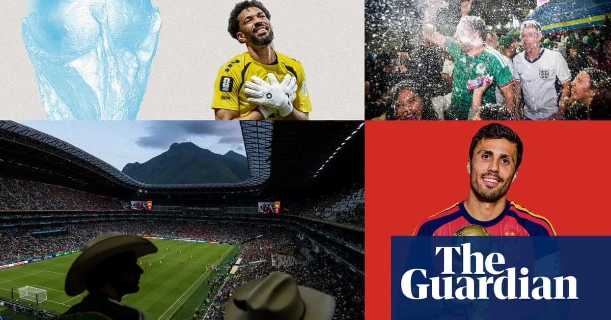 Collage de eventos del Mundial de Fútbol