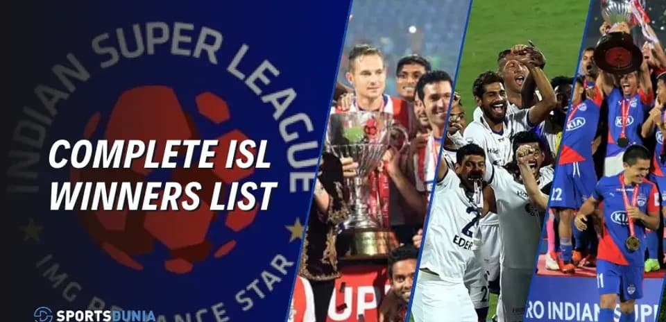 Lista de Ganadores de la ISL: Guía Completa de los Campeones de la Superliga India